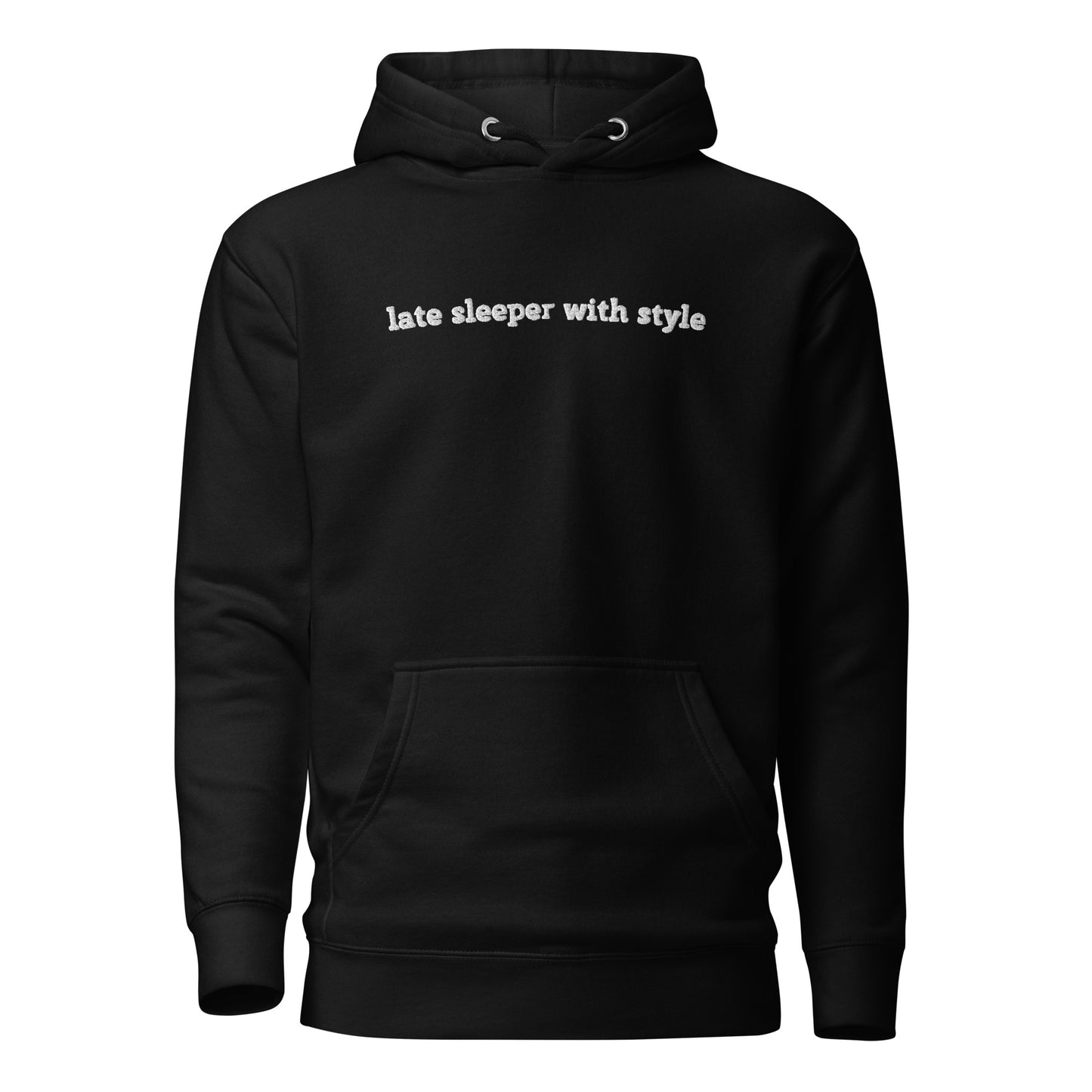 Late sleeper with style Hoodie