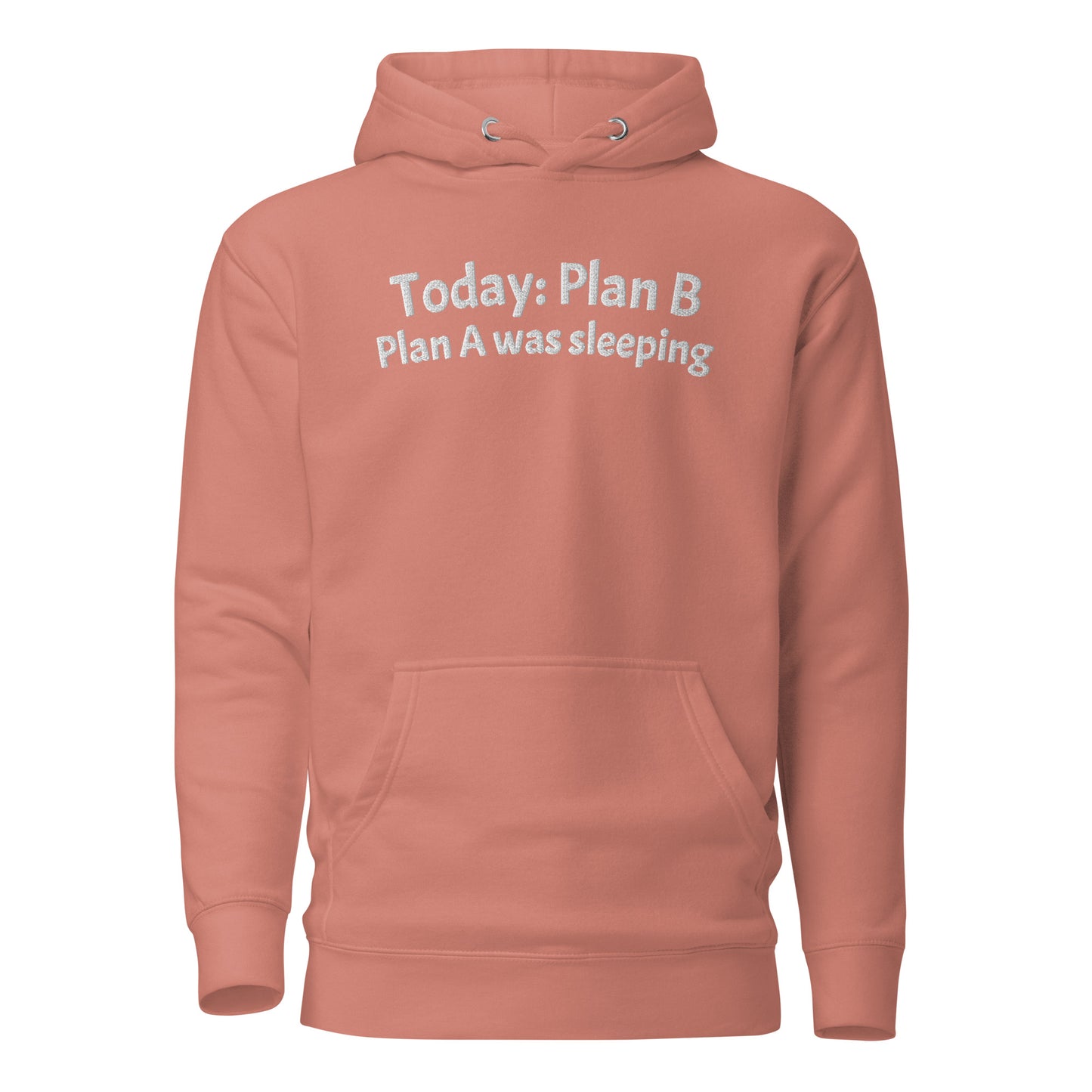 Today: Plan B Plan A was sleeping Hoodie