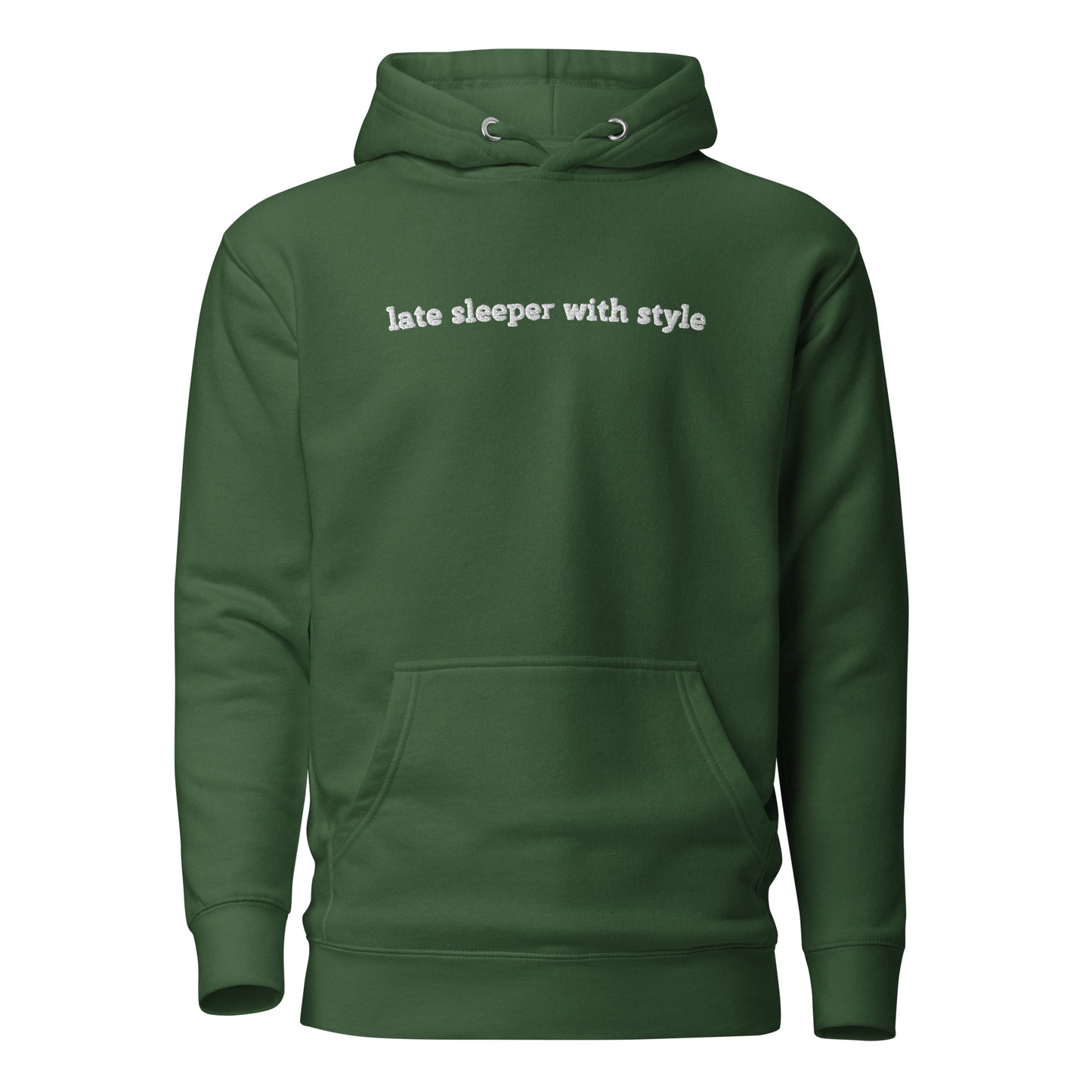 Late sleeper with style Hoodie